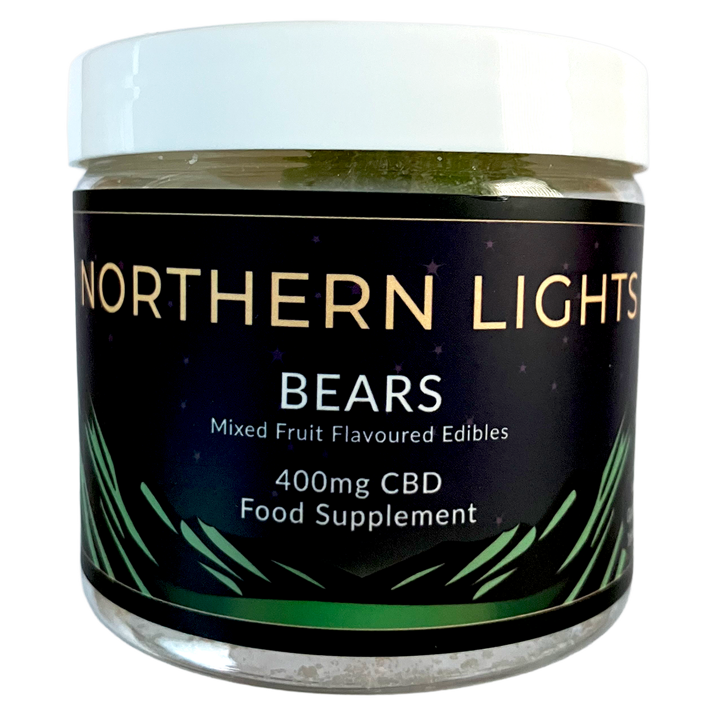 400mg CBD Gummy Bears (Small Tub)