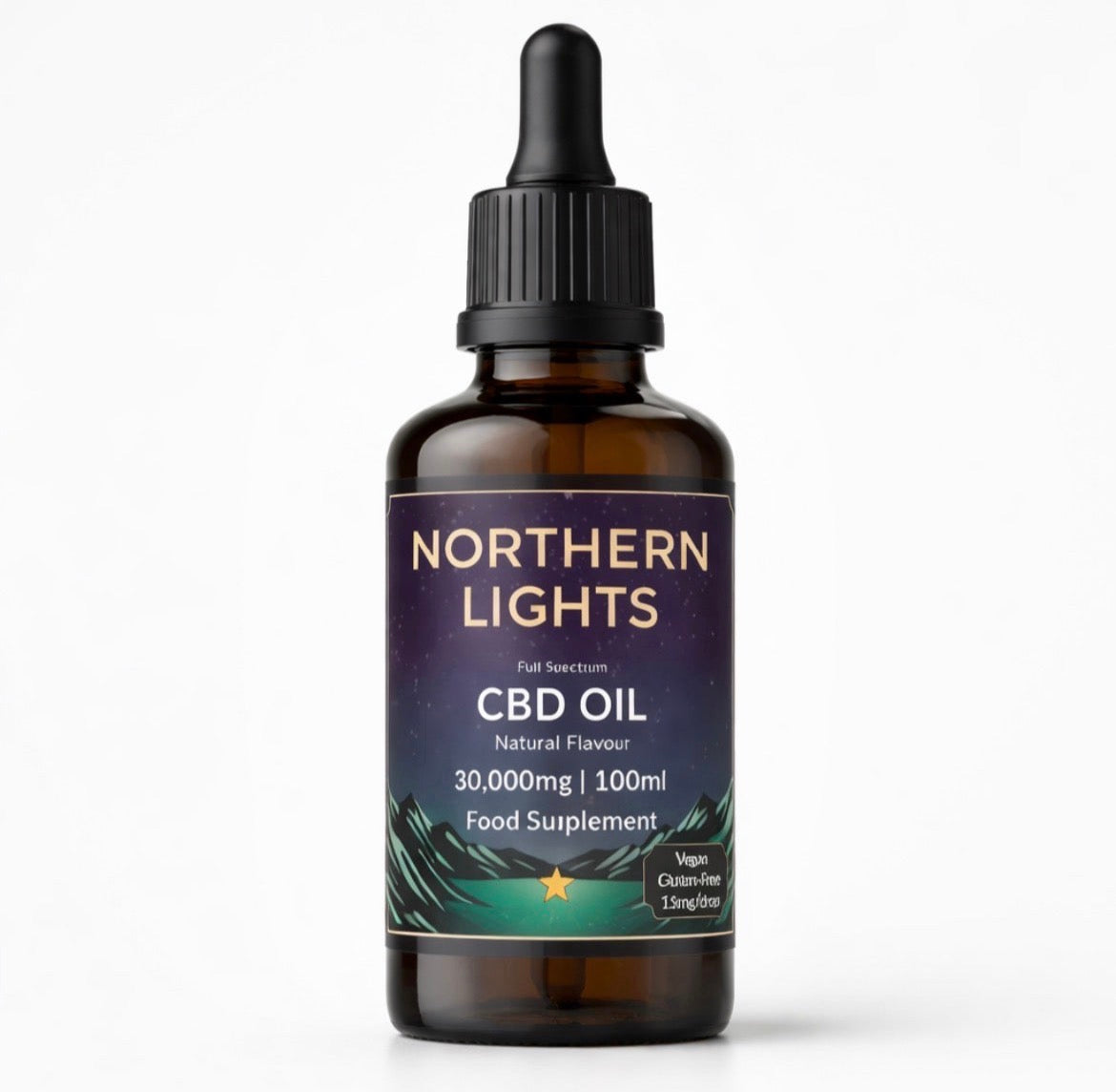 30,000mg CBD Oil - Natural Flavour (100ml) FULL-SPECTRUM (ULTRA 🚀 )