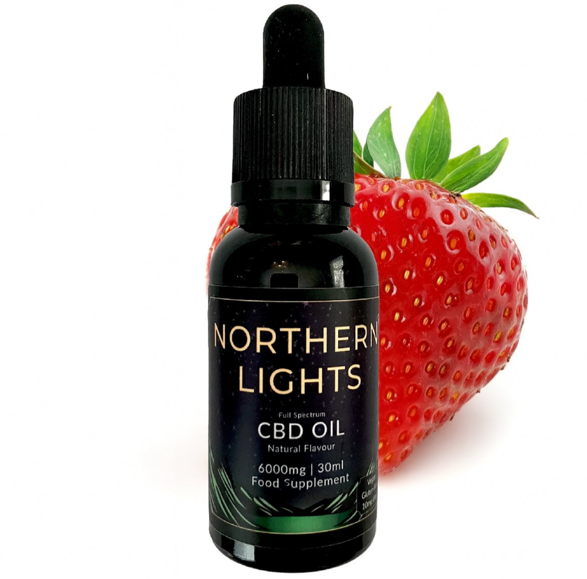 6000mg CBD Oil - strawberry Flavour (30ml)