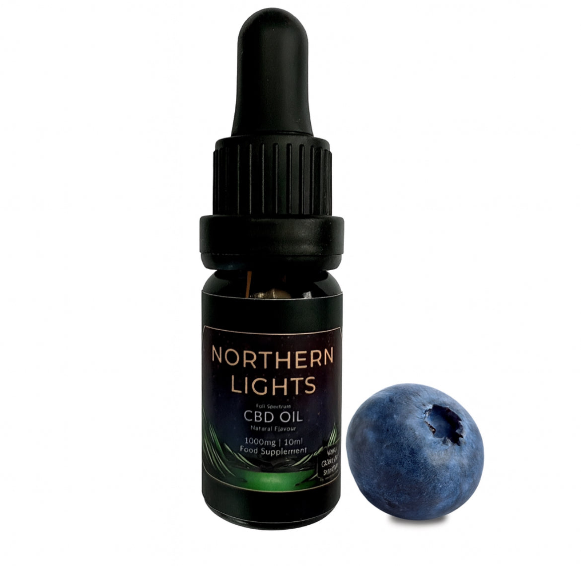 1000mg CBD Oil - Blueberry Flavour (10ml)