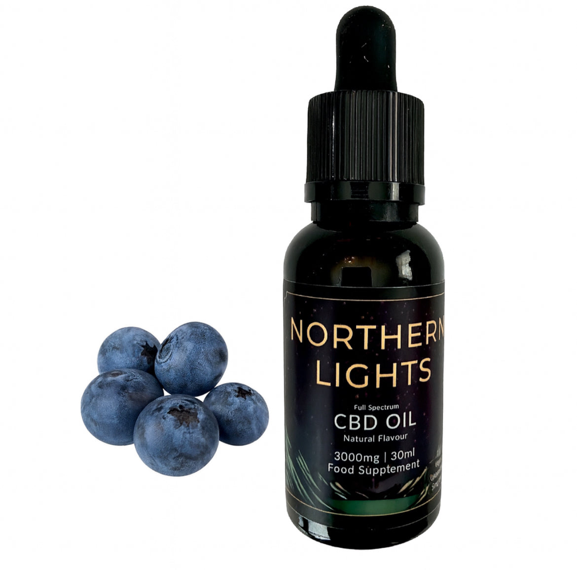 3000mg CBD Oil - Blueberry Flavour (30ml)
