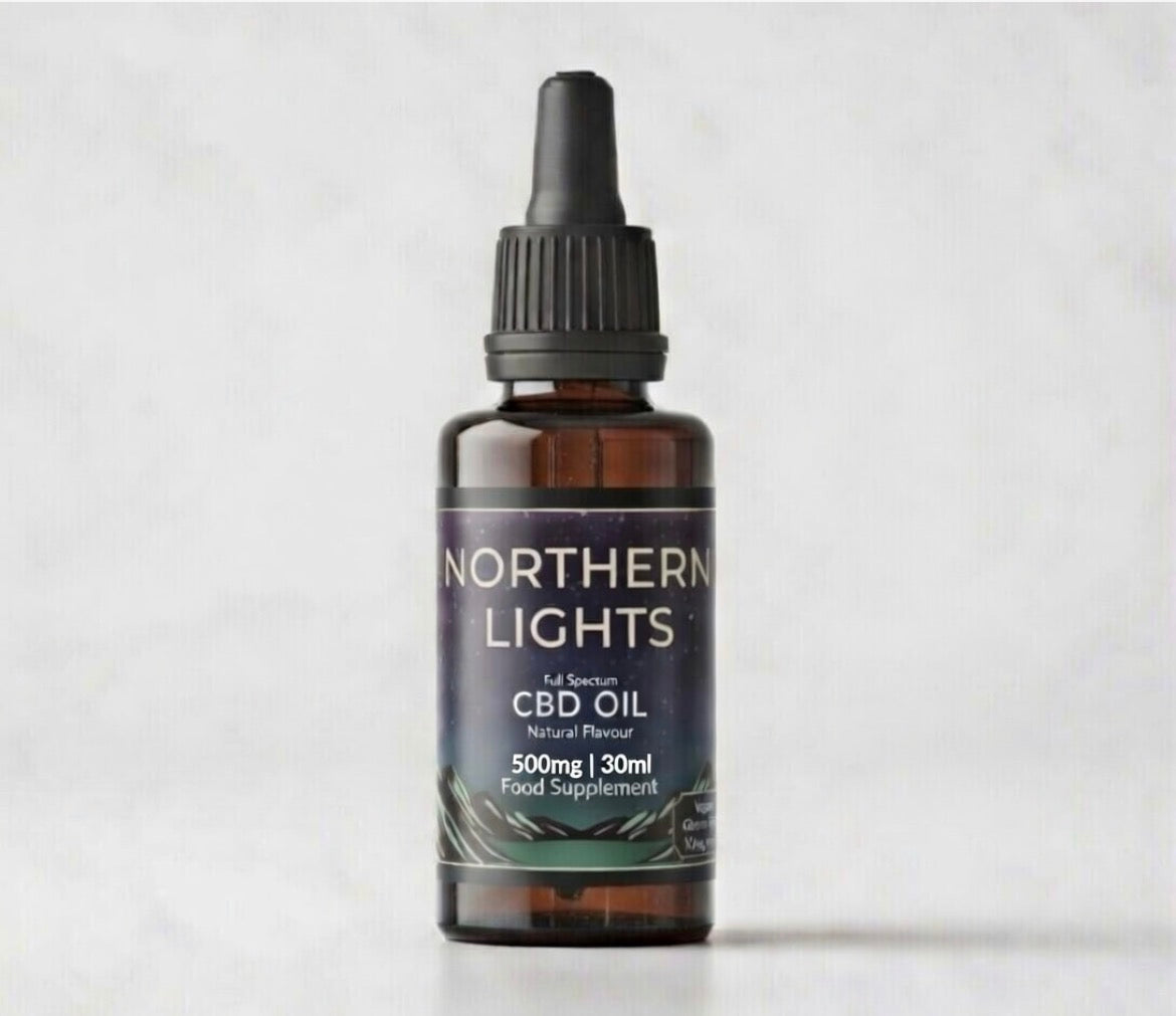 500mg CBD Oil - Natural Flavour (30ml) FULL-SPECTRUM (Mild 🌱)