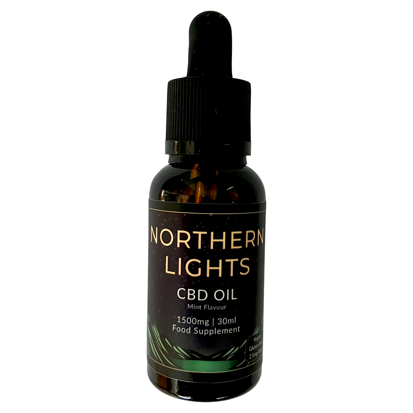 1500mg CBD Oil - Mint Flavour (30ml) COLD PRESSED