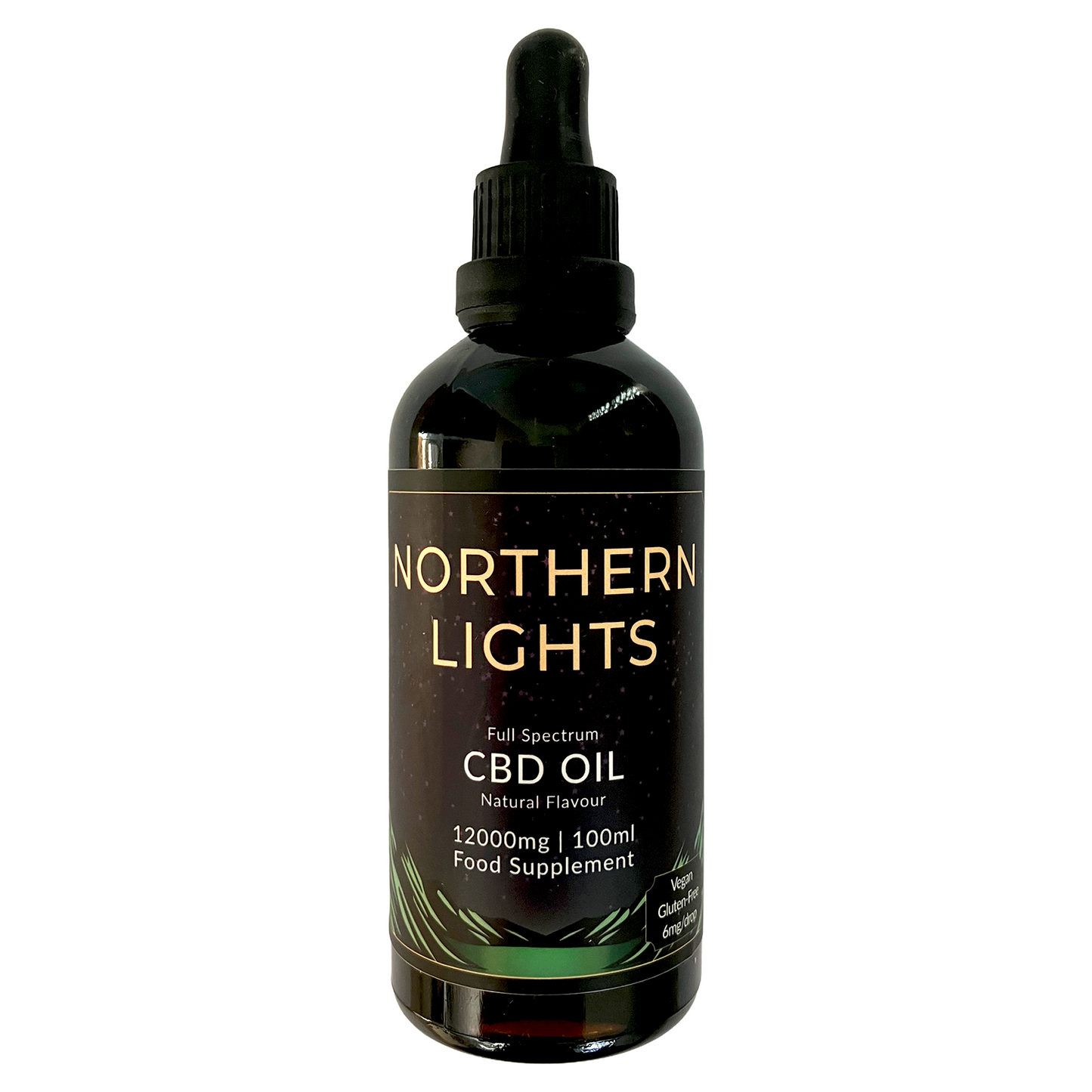 12000mg CBD Oil - Natural Flavour (100ml)