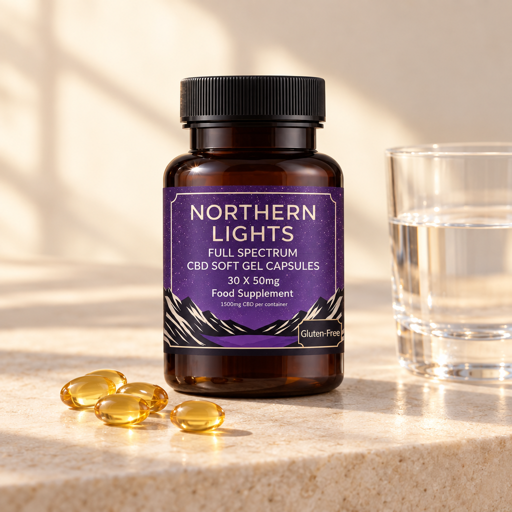 CBD Soft Gel Capsules 1500mg (30 x 50mg)