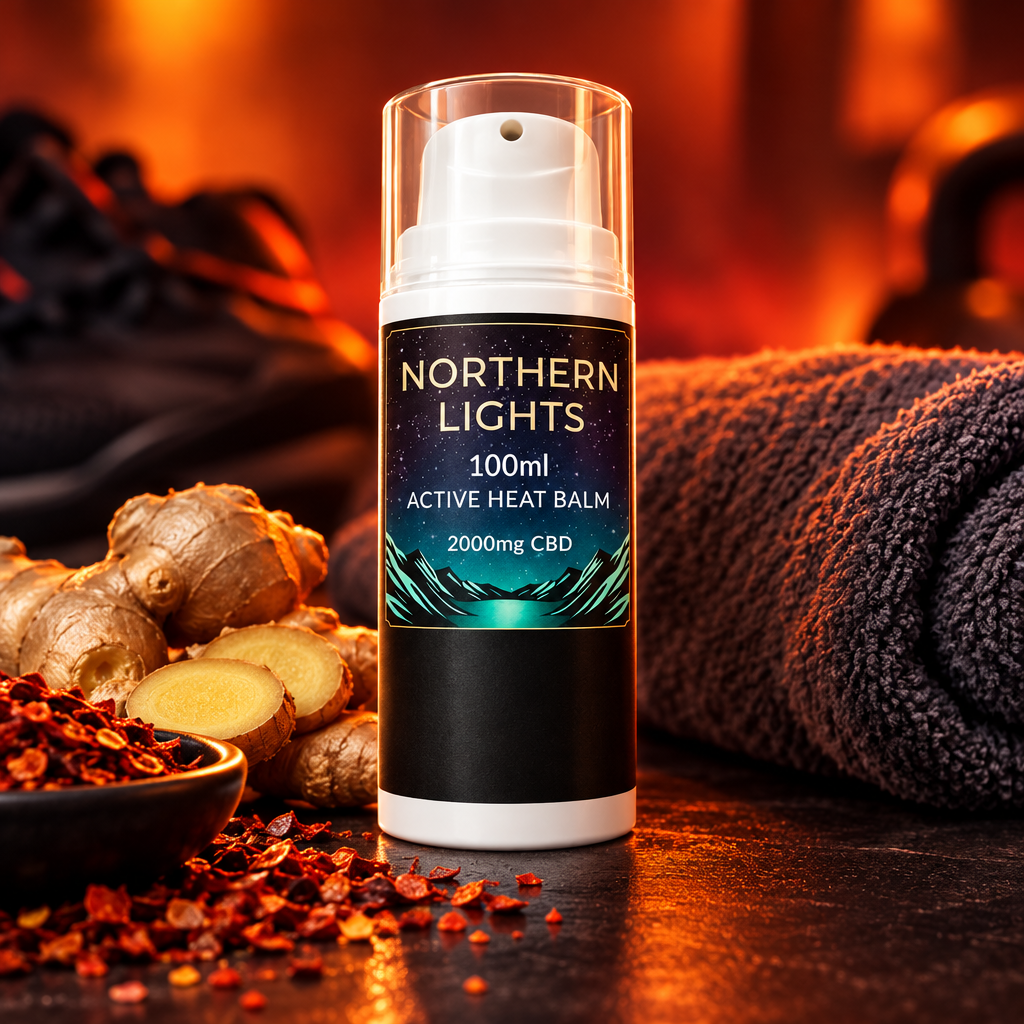 2000mg CBD Active Heat Balm (100ml)