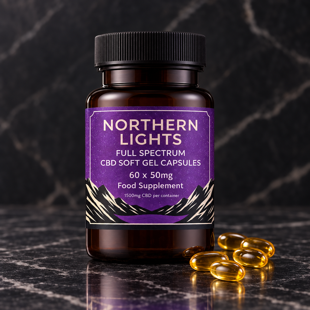CBD Soft Gel Capsules 3000mg (60 x 50mg)