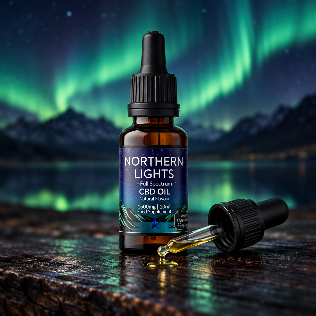 1,500mg Full-Spectrum CBD OIL 10ml - Natural