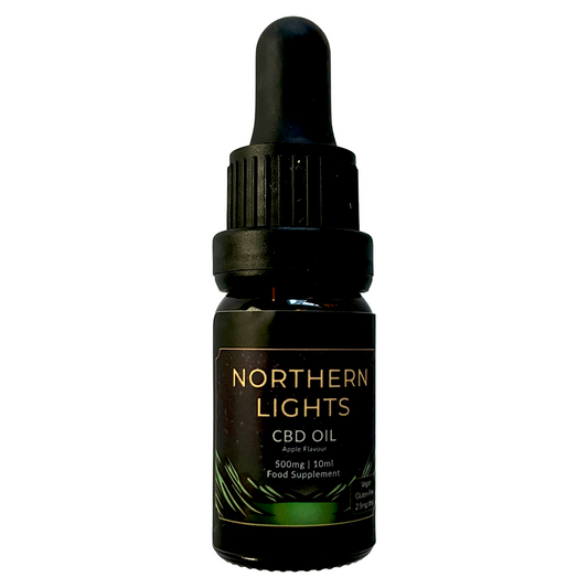 500mg CBD Oil - Apple Flavour (10ml) COLD PRESSED