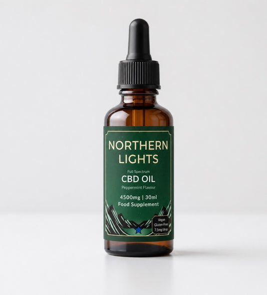 4500mg CBD Oil - Peppermint Flavour (30ml) FULL-SPECTRUM (STRONG 🔥)
