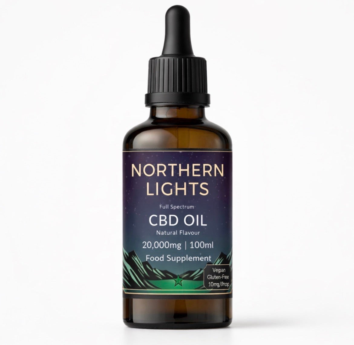 20,000mg CBD Oil - Natural Flavour (100ml) FULL-SPECTRUM (Strong 🔥)