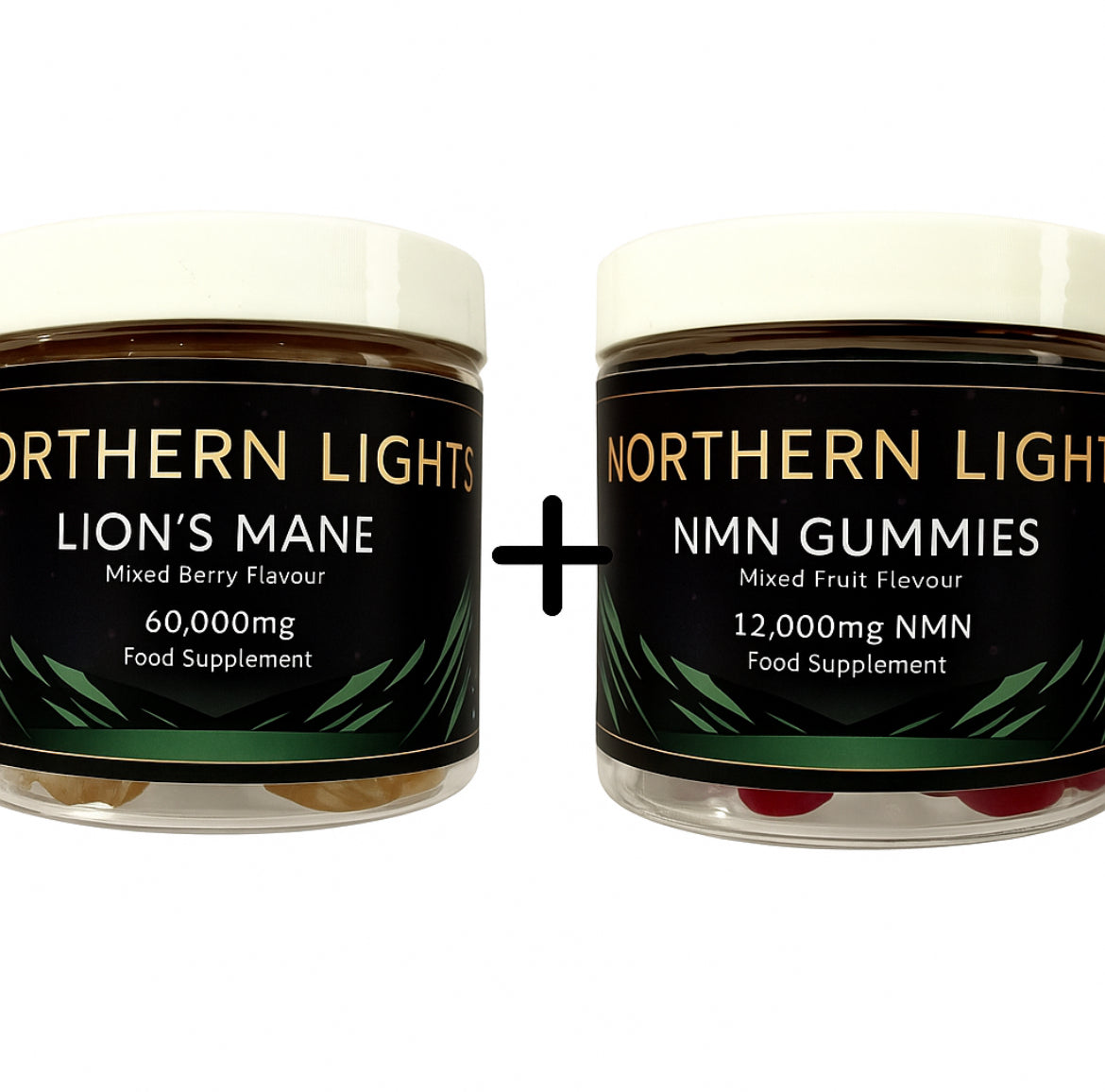 ⭐️ SPECIAL OFFER ⭐️ Lion's Mane Cognitive Boost Gummies + NMN (Nicotinamide) Gummies