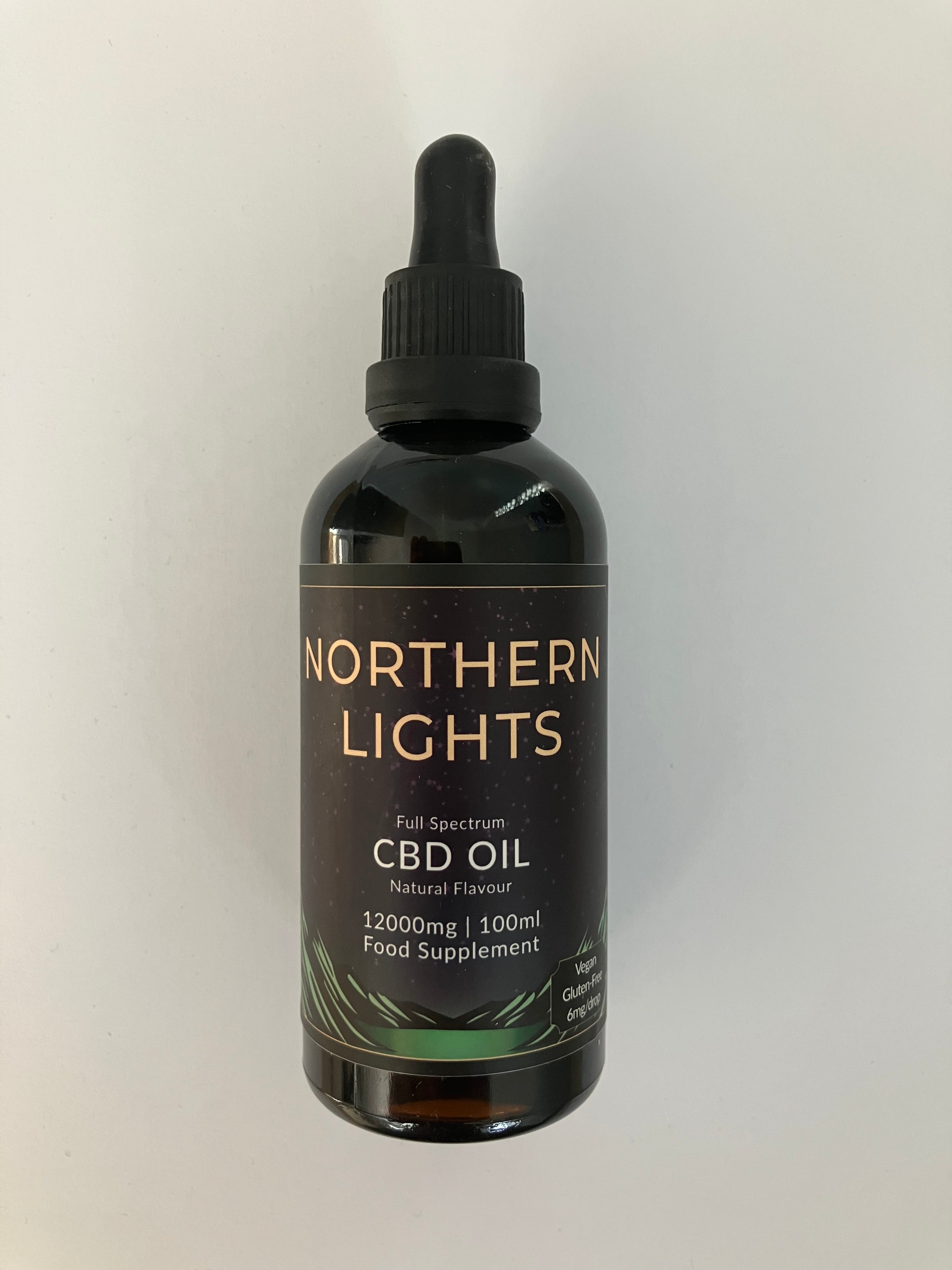 12000mg CBD Oil - Natural Flavour (100ml)