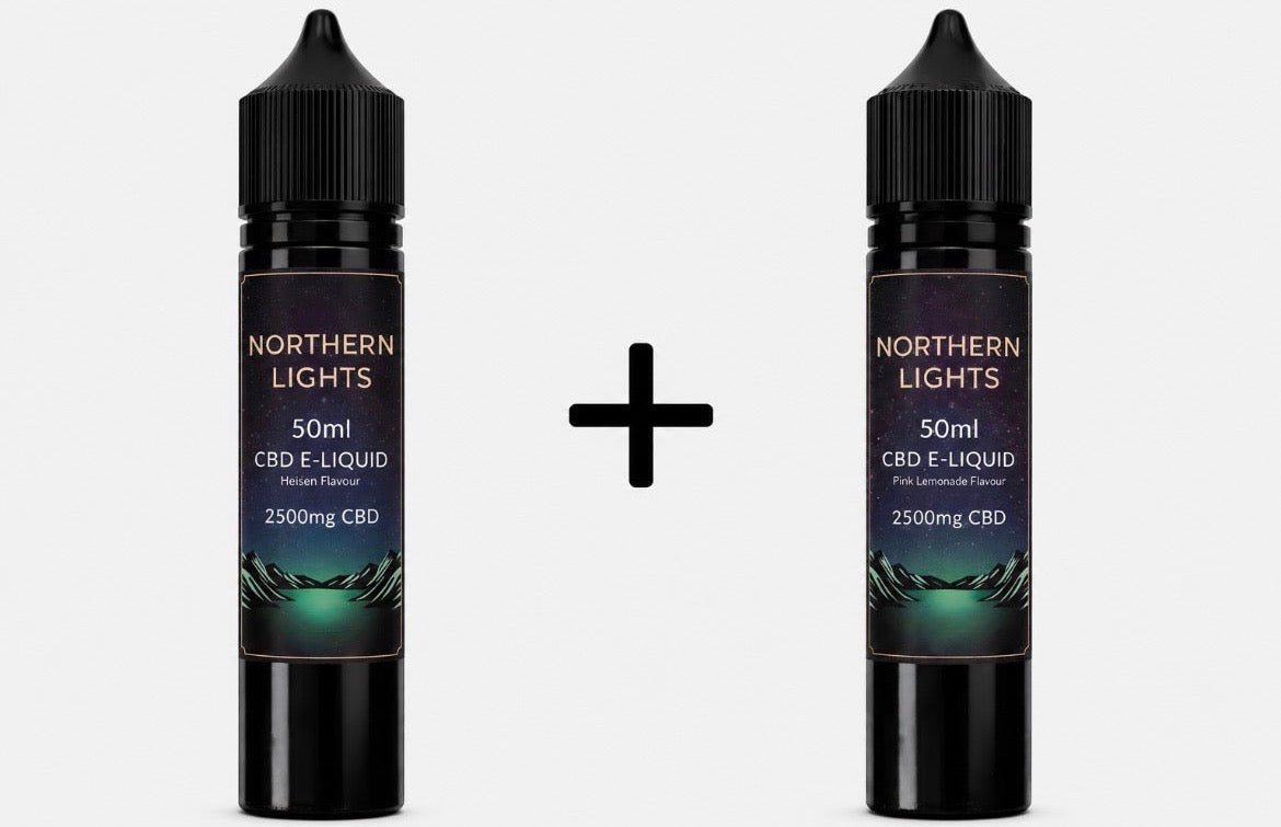 ⭐️ SPECIAL OFFER ⭐️ E-Liquid 2500mg (50ml) + E-Liquid 2500mg 50ml) x 2 Random Flavours