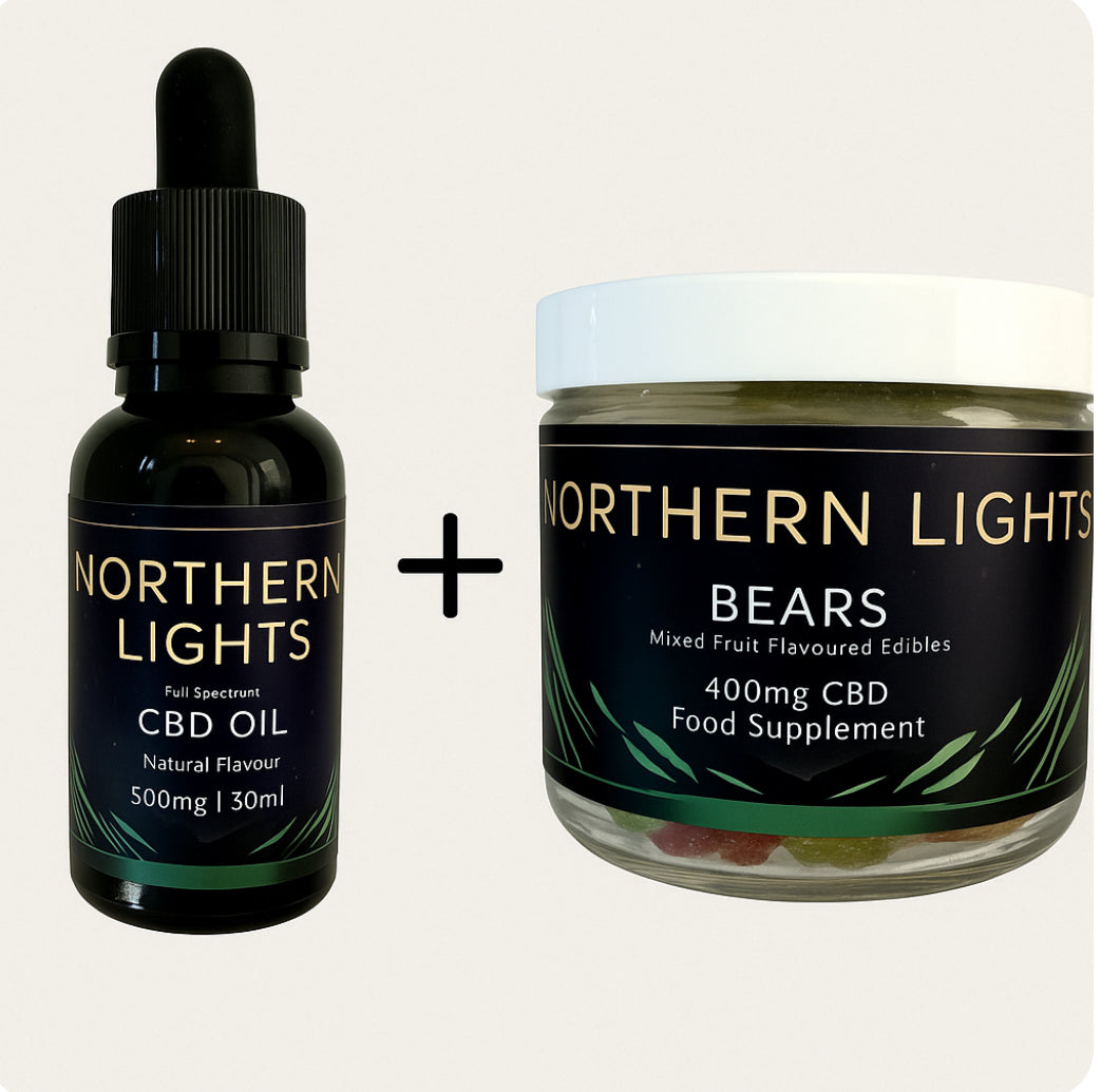 ⭐️ SPECIAL OFFER ⭐️ 500mg 30ml FULL SPECTRUM natural CBD oil +1 x 400mg FULL SPECTRUM Gummies