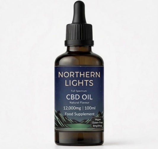 12,000mg Full-Spectrum CBD OIL 100ml - Natural • Mint • Strawberry