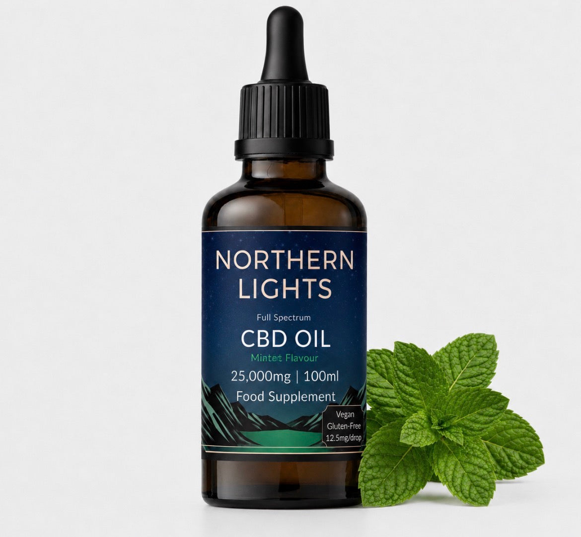 25,000mg CBD Oil - Natural Flavour (100ml) FULL-SPECTRUM (Ultra 🚀)