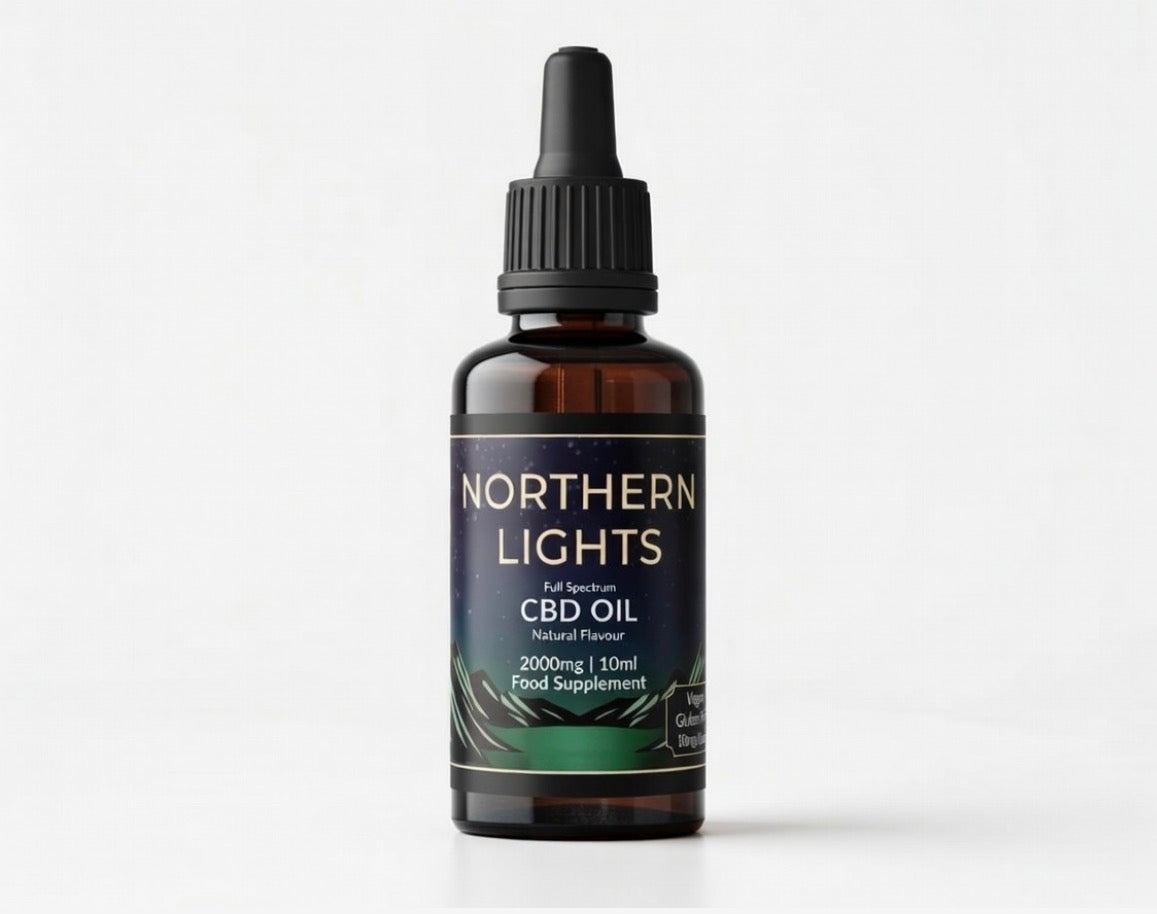 2000mg CBD Oil - Natural Flavour (10ml) FULL-SPECTRUM (Strong 🔥)  🍓 strawberry flavour option available when you click on the product