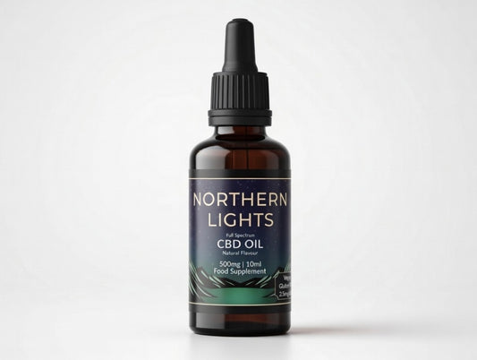 500mg CBD Oil - Natural Flavour (10ml) FULL-SPECTRUM (Mild 🌱) 💥FREE TUB OF 400mg FULL SPECTRUM CBD GUMMIES 💥