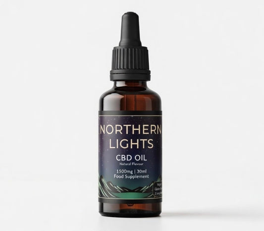 1500mg CBD Oil - Natural Flavour (30ml) COLD PRESSED FULL-SPECTRUM