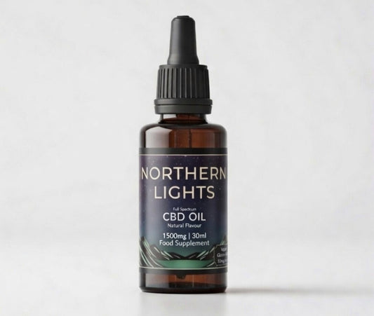 1500mg CBD Oil - Natural Flavour (30ml) FULL-SPECTRUM (Mild 🌱)