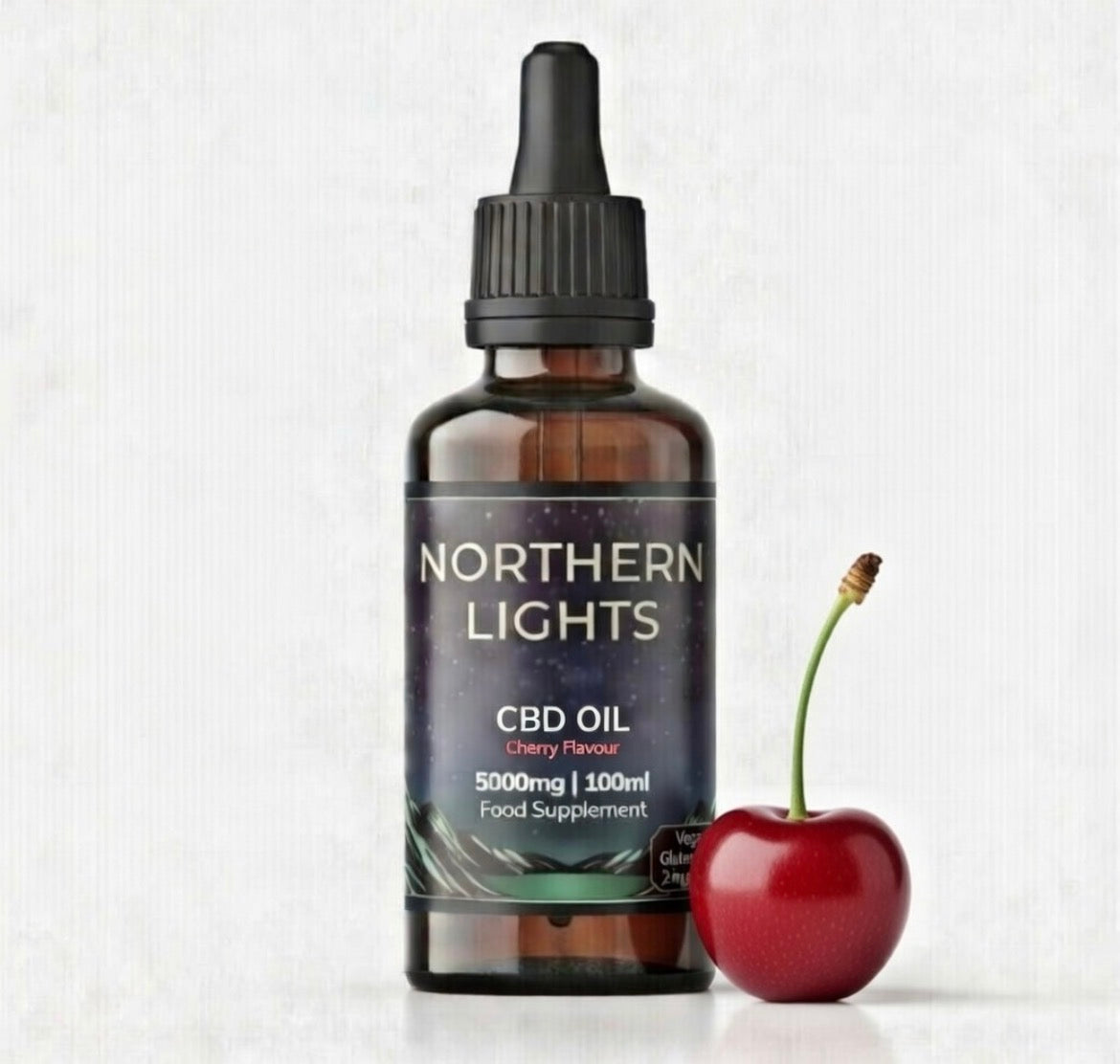 5000mg CBD Oil - Natural Flavour (100ml) bottle COLD PRESSED FULL-SPECTRUM