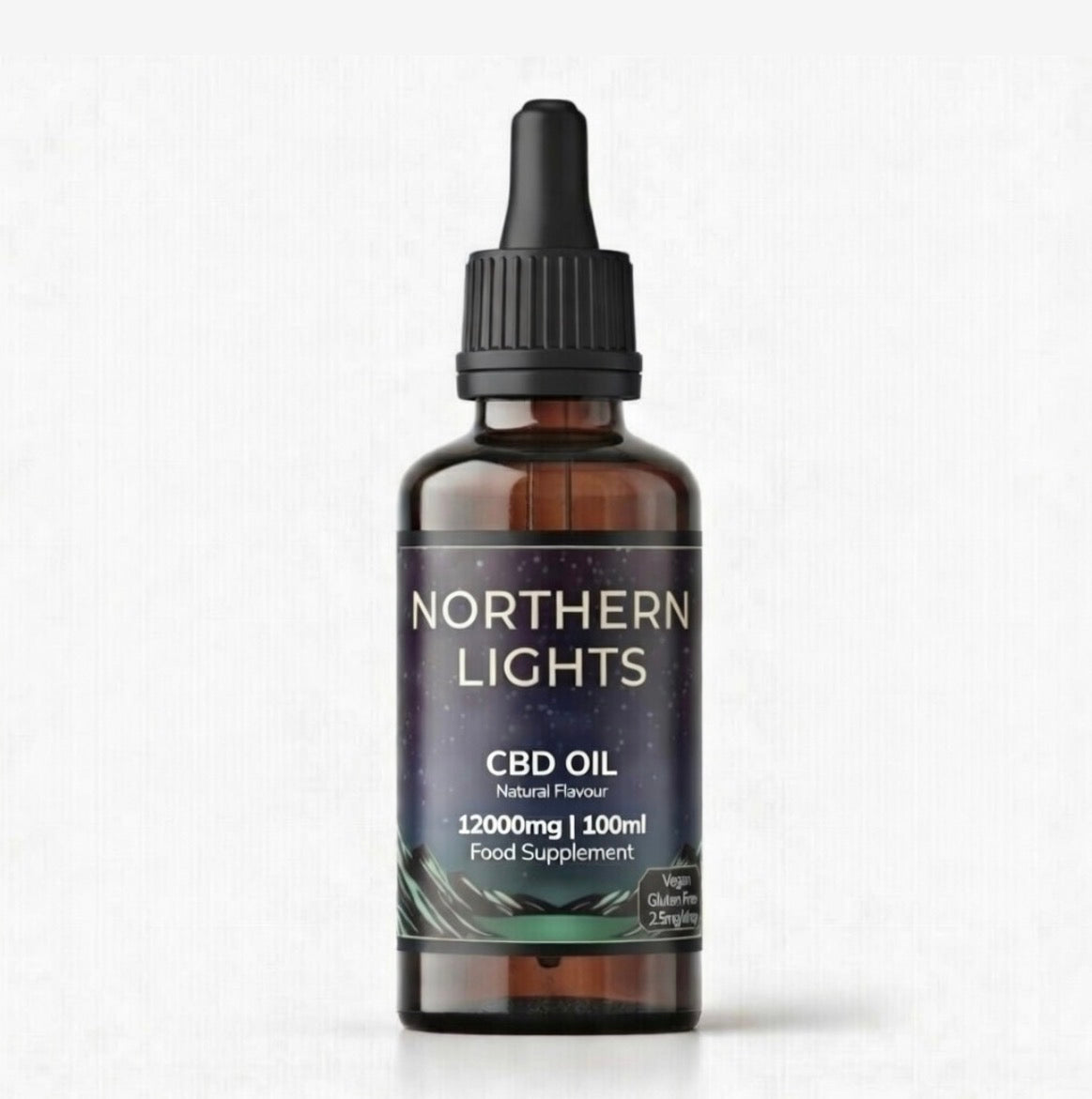 12000mg CBD Oil - Natural Flavour (100ml) FULL-SPECTRUM (Strong 🔥)