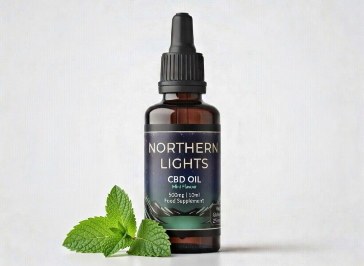 500mg CBD Oil - Natural Flavour (10ml) COLD PRESSED FULL-SPECTRUM