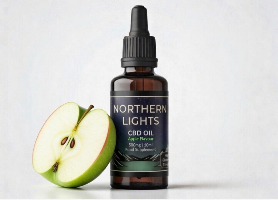 500mg CBD Oil - Natural Flavour (10ml) COLD PRESSED FULL-SPECTRUM