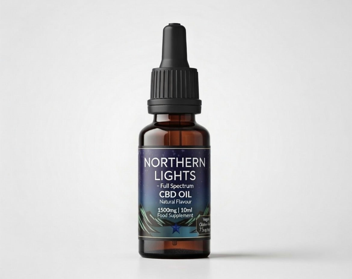 1500mg CBD Oil - Natural Flavour (10ml) FULL-SPECTRUM (STRONG 🔥)