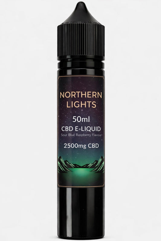 Sour Blue Raspberry CBD E-Liquid 2500mg (50m)