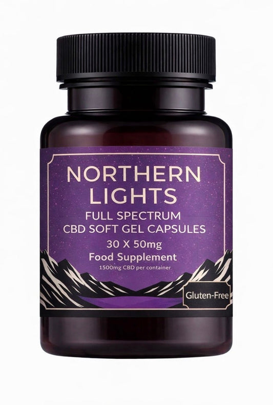 CBD Soft Gel Capsules 1500mg (30 x 50mg)