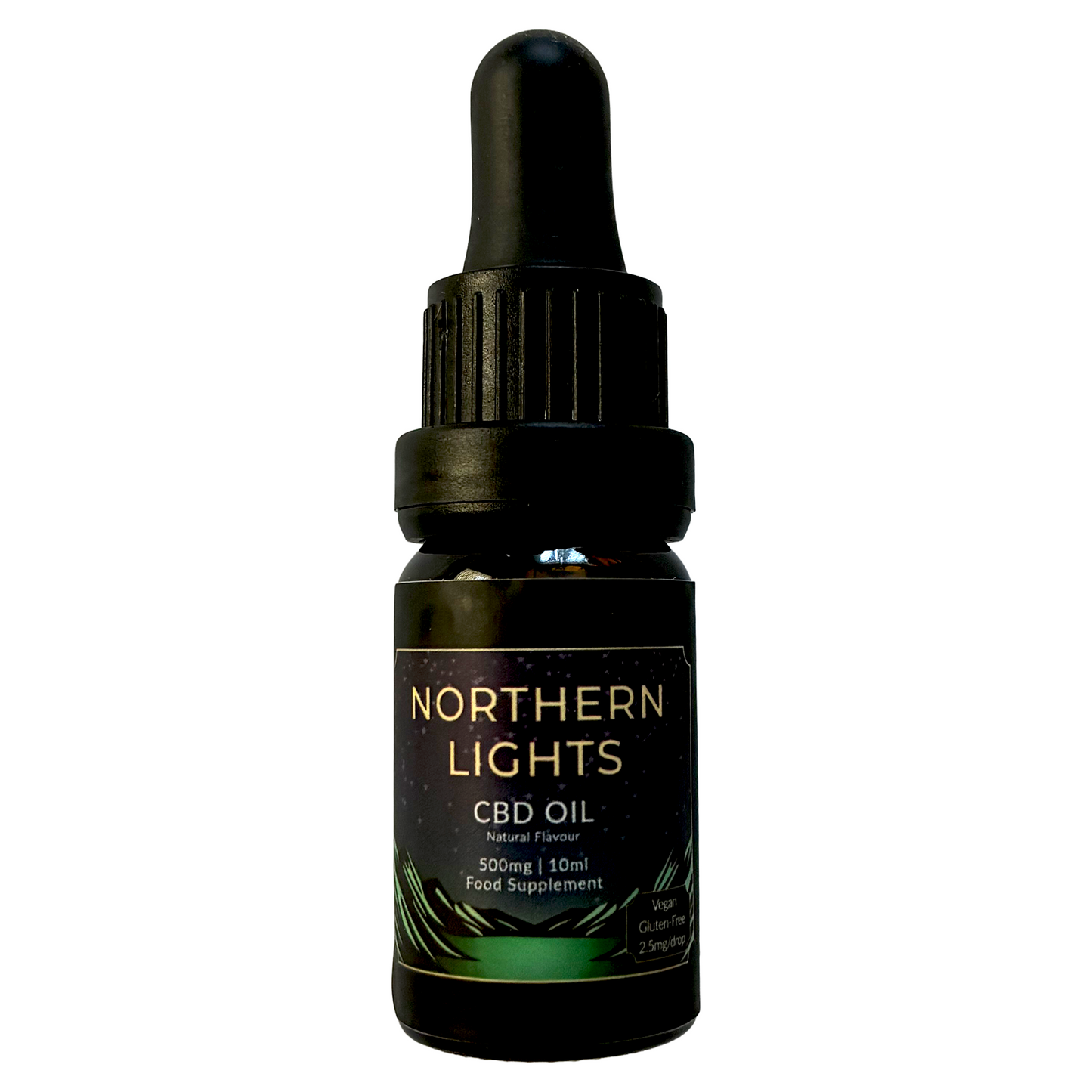 500mg CBD Oil - Natural Flavour (10ml) COLD PRESSED