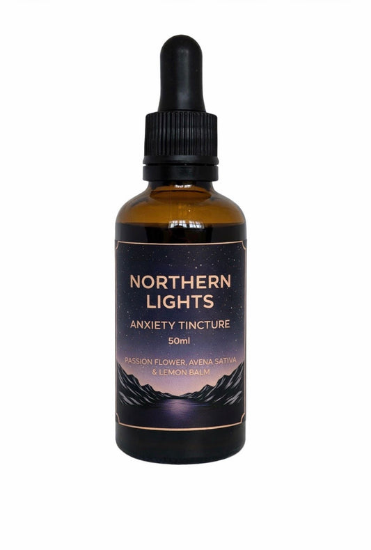 Anxiety and nervous system support Relief Herbal Tincture (50ml bottle) Discount applied at checkout