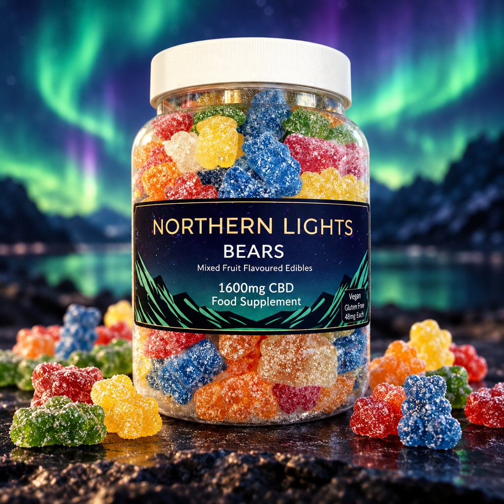 1600mg CBD Gummy Bears - Full Spectrum | 16mg Per Gummy | 100 Gummies