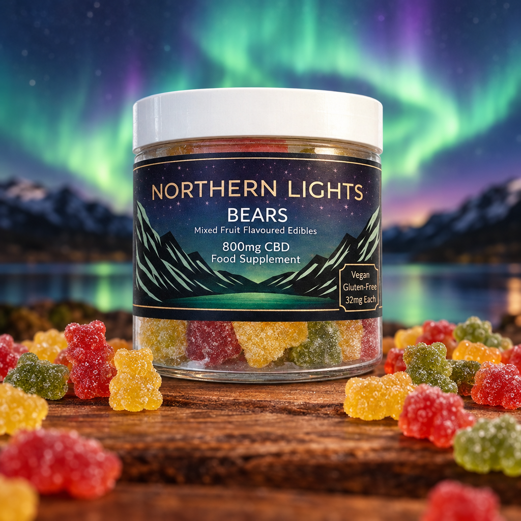800mg CBD Gummy Bears - Full Spectrum | 25mg Per Gummy | 25 Gummies