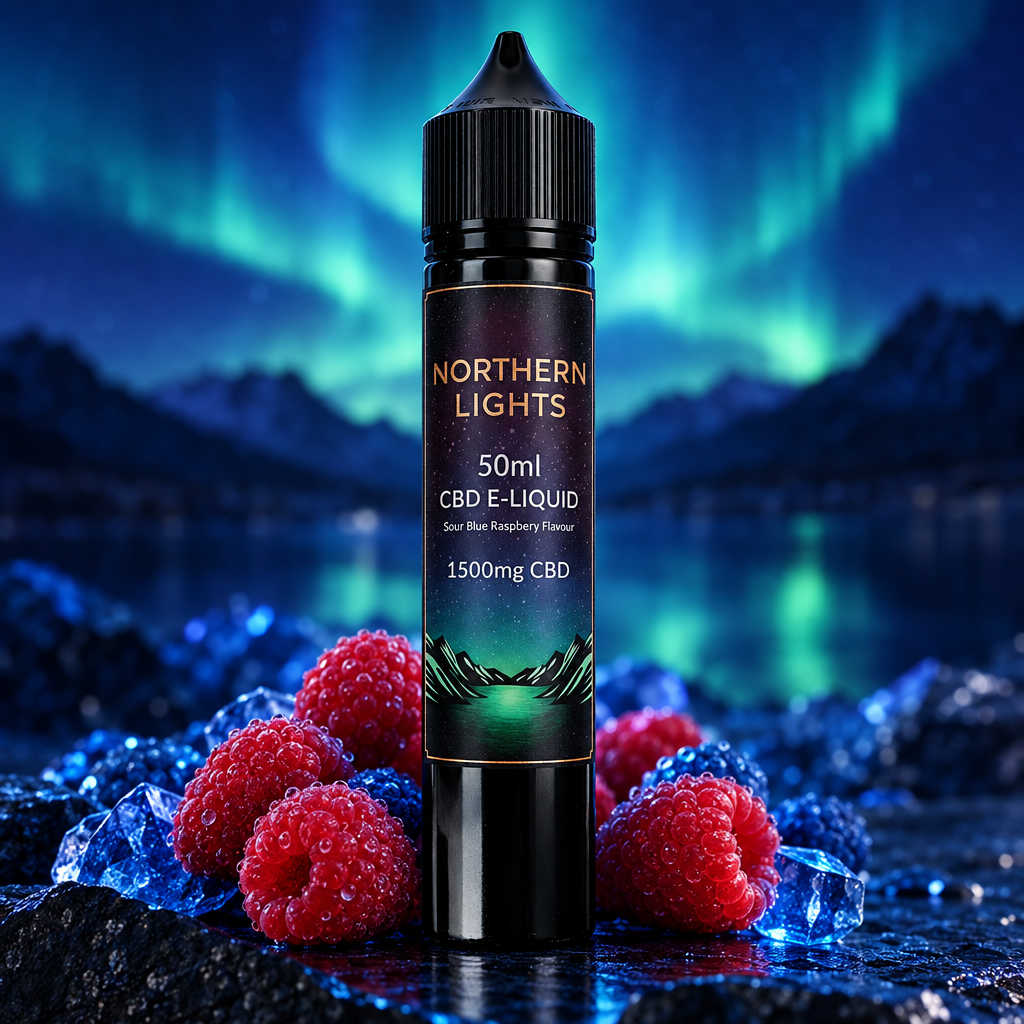 Sour Blue Raspberry CBD E-Liquid 1500mg (50ml)