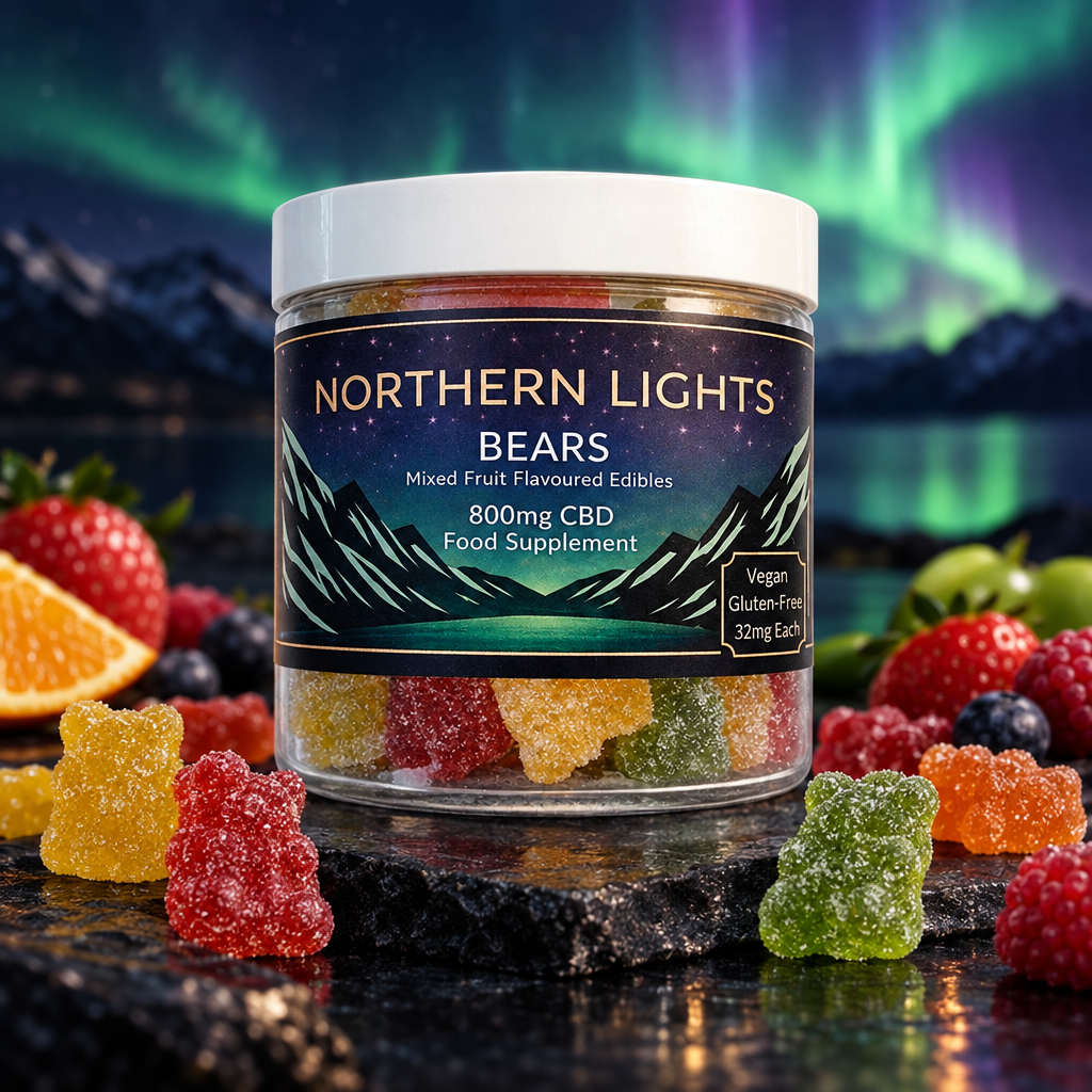 800mg CBD Gummy Bears - Full Spectrum | 25mg Per Gummy | 25 Gummies
