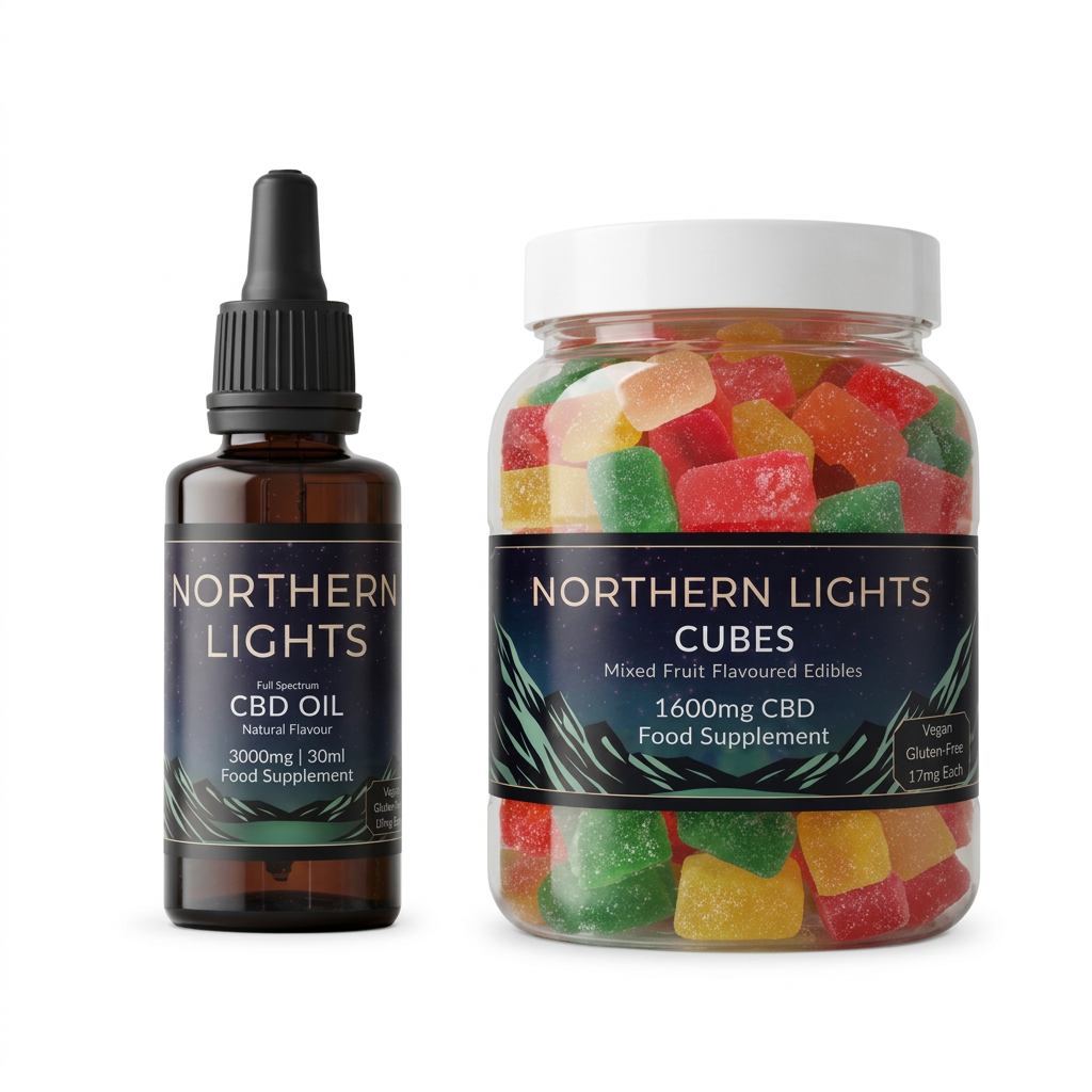 Full-Spectrum CBD Oil & Gummies Bundle — 3,000mg Oil (30ml) + 1,600mg Gummies