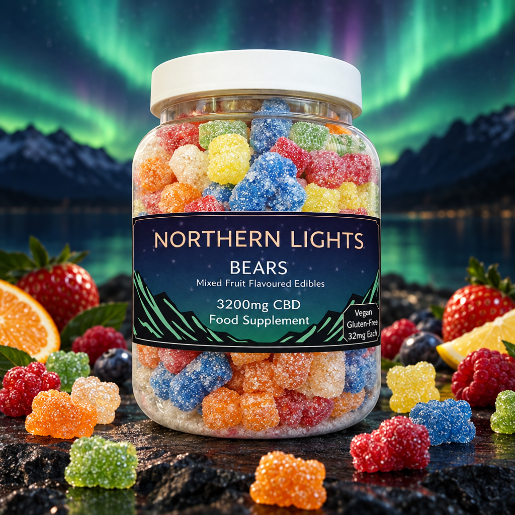 3200mg CBD Gummy Bears - Full Spectrum | 32mg Per Gummy | 100 Gummies