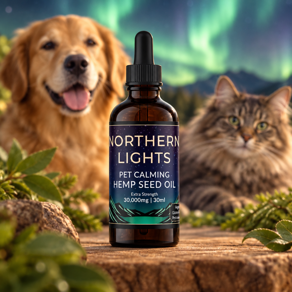 Extra Strength 30,000mg Pet Calming Hemp Seed Oil (30ml)